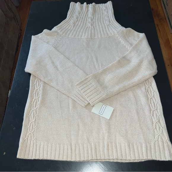 Merona Sweaters - Merona Beige Cowl Neck Sweater